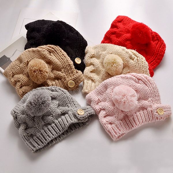double pompom baby hat autumn winter cute kids bonnet for girl boy cap outdoor warm toddler children knitted hat beanie, Yellow
double pompom baby hat autumn winter cute kids bonnet for girl boy cap outdoor warm toddler children knitted hat beanie, Yellow