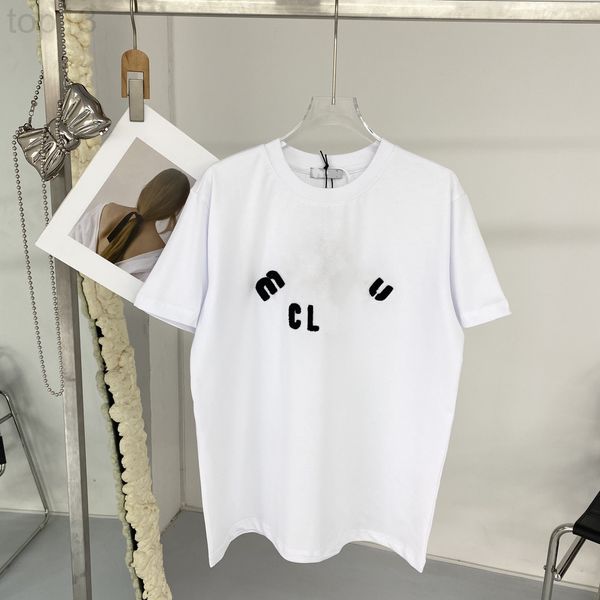 women's t-shirt designer 22 spring and summer new fashion brand miu family round neck cotton letter towel embroidered t-shirt casual sl, White
women's t-shirt designer 22 spring and summer new fashion brand miu family round neck cotton letter towel embroidered t-shirt casual sl, White