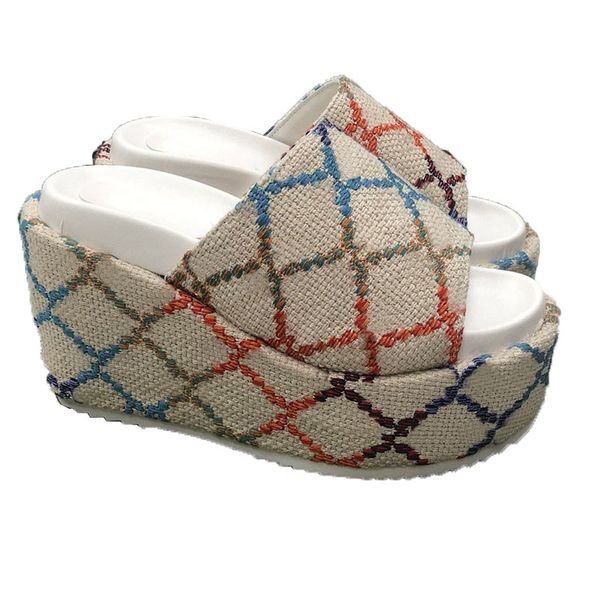 women fashion platform slippers designer sandals strawberry pattern embroidery letters beach casual slides flip flops ladies thick bottom, Black
women fashion platform slippers designer sandals strawberry pattern embroidery letters beach casual slides flip flops ladies thick bottom, Black