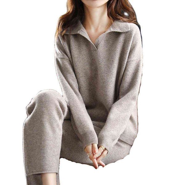 new winter wool suit women loose turtleneck sweater wide-legged trousers fashion knitting wool two-piece tide t220729, Gray
new winter wool suit women loose turtleneck sweater wide-legged trousers fashion knitting wool two-piece tide t220729, Gray