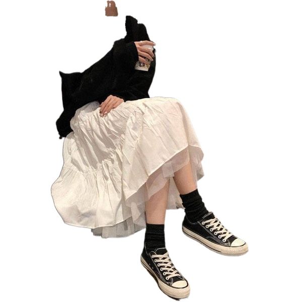 skirts high waist long for women spring tulle midi summer beach pleated skirt students clothes female streetwear 2022 87kx#, Black
skirts high waist long for women spring tulle midi summer beach pleated skirt students clothes female streetwear 2022 87kx#, Black
