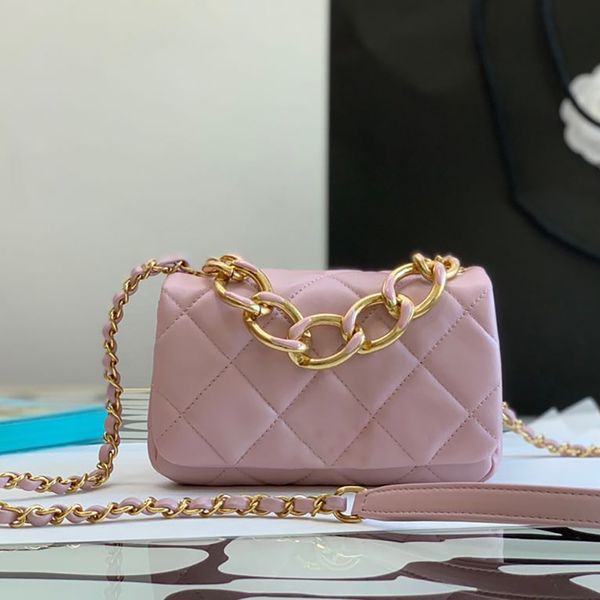original quality diamond lattice 18cm mini designer flap bag women sheepskin cross body bags luxuries designers thick chain shoulder bags wi
original quality diamond lattice 18cm mini designer flap bag women sheepskin cross body bags luxuries designers thick chain shoulder bags wi