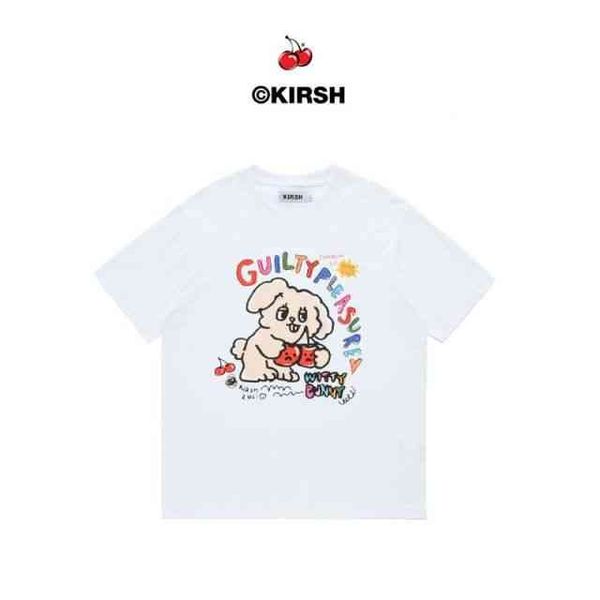 2022 new korean big cherry short summer t shirt women's loose round neck korean cute ins, White;black
2022 new korean big cherry short summer t shirt women's loose round neck korean cute ins, White;black