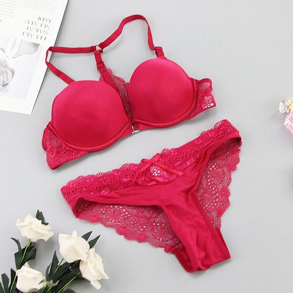 small chest bras fashion lingerie spring and summer front button underwear for womens, Red;black
small chest bras fashion lingerie spring and summer front button underwear for womens, Red;black