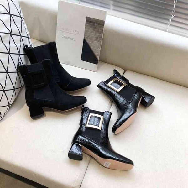 boots short boots women's autumn and winter single chelsea thick heel elastic assic versatile fashion martin, Black
boots short boots women's autumn and winter single chelsea thick heel elastic assic versatile fashion martin, Black