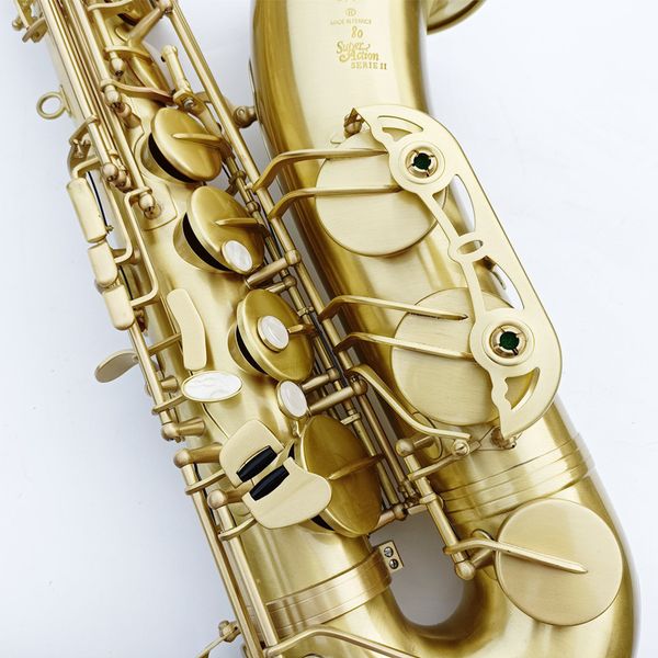 saxophone new made in france sts-802 professional high-grade brass b flat tenor saxophone musical instrumen wire drawing sax
saxophone new made in france sts-802 professional high-grade brass b flat tenor saxophone musical instrumen wire drawing sax