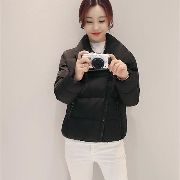 winter jacket women short cotton padded coat fashion slim winter coats womens thick warm casual cotton parka 201026, Black
winter jacket women short cotton padded coat fashion slim winter coats womens thick warm casual cotton parka 201026, Black