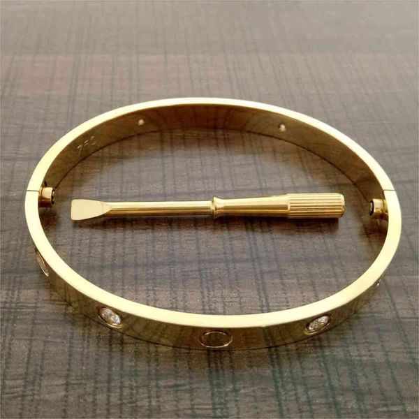 luxury carti er selling arrival 16-19-21cm lovers bangles 316l titanium steel bracelets brand cz stone screw-driver bracelet bangle for wome, Silver
luxury carti er selling arrival 16-19-21cm lovers bangles 316l titanium steel bracelets brand cz stone screw-driver bracelet bangle for wome, Silver