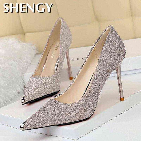 women high heel shoes women fashion women slim heels super high heels shallow mouth pointed thin nightclubs single shoes t220730, Black
women high heel shoes women fashion women slim heels super high heels shallow mouth pointed thin nightclubs single shoes t220730, Black