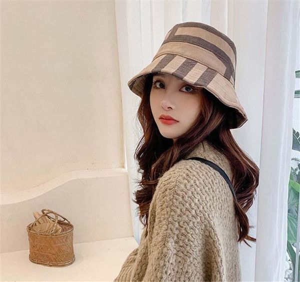 classic grid letter print fashion for women's bucket hat autumn spring fisherman sun plaid ball caps 4 color visor fwdrw, Blue;gray
classic grid letter print fashion for women's bucket hat autumn spring fisherman sun plaid ball caps 4 color visor fwdrw, Blue;gray
