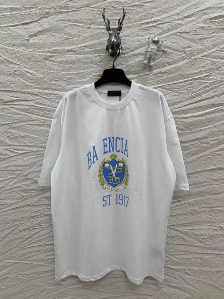 women's t-shirt designer b family high version correct printing crown scissors short sleeves can be solid jtxa, White
women's t-shirt designer b family high version correct printing crown scissors short sleeves can be solid jtxa, White