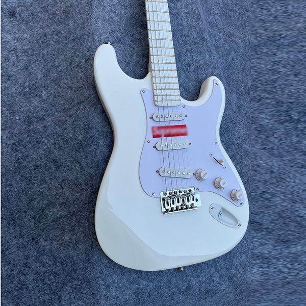 classic brand electric guitar, upgraded vibrato system, pure white light electric guitar, master level, delivery to home
classic brand electric guitar, upgraded vibrato system, pure white light electric guitar, master level, delivery to home