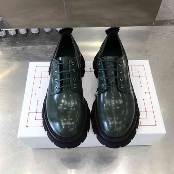 dress shoes mcqueen's same women's shoes small round head lace up versatile leather thick soled muffin single, Black
dress shoes mcqueen's same women's shoes small round head lace up versatile leather thick soled muffin single, Black