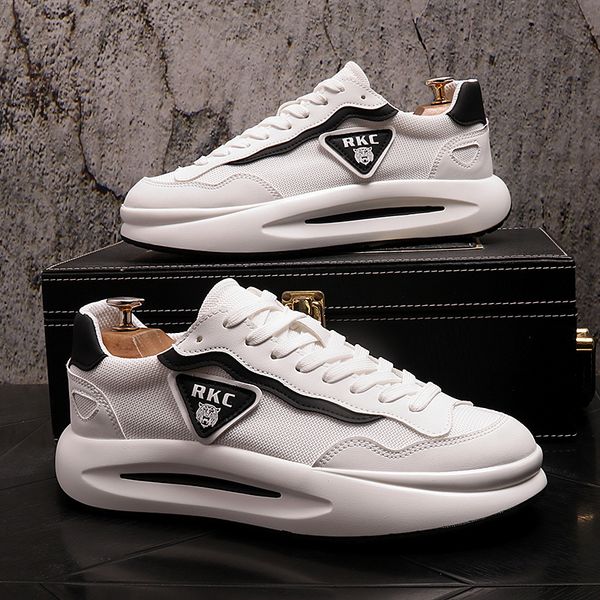 fashion men sneakers mesh casual shoes lac-up mens shoes lightweight vulcanize shoe walking sneaker zapatillas hombre, Black
fashion men sneakers mesh casual shoes lac-up mens shoes lightweight vulcanize shoe walking sneaker zapatillas hombre, Black