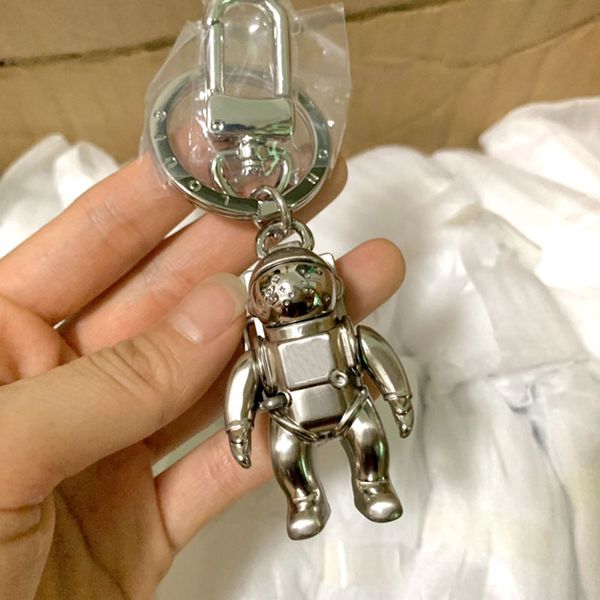 fashion key buckle car keychain handmade astronaut alloy keychains men women bag pendant accessories with box l44, Silver
fashion key buckle car keychain handmade astronaut alloy keychains men women bag pendant accessories with box l44, Silver