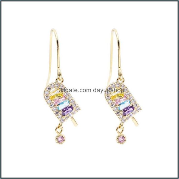 dangle chandelier korean cute girl luxury high-end zircon ice cream earrings jewelry temperament fashion 18k dayupshop dh1tv, Silver
dangle chandelier korean cute girl luxury high-end zircon ice cream earrings jewelry temperament fashion 18k dayupshop dh1tv, Silver