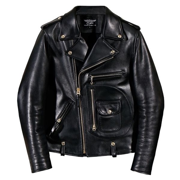 yritaly luxury batik cowhide clothingmotor biker style leather jacketsj24 man vintage genuine leather coat 201128, Black 
yritaly luxury batik cowhide clothingmotor biker style leather jacketsj24 man vintage genuine leather coat 201128, Black