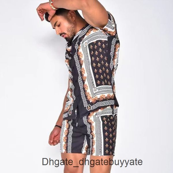 casual men's summer shirts tracksuit hawaiian sets t-shirts printing luxury swim short sleeve button men shirt suit vacation beach fash, White;black
casual men's summer shirts tracksuit hawaiian sets t-shirts printing luxury swim short sleeve button men shirt suit vacation beach fash, White;black