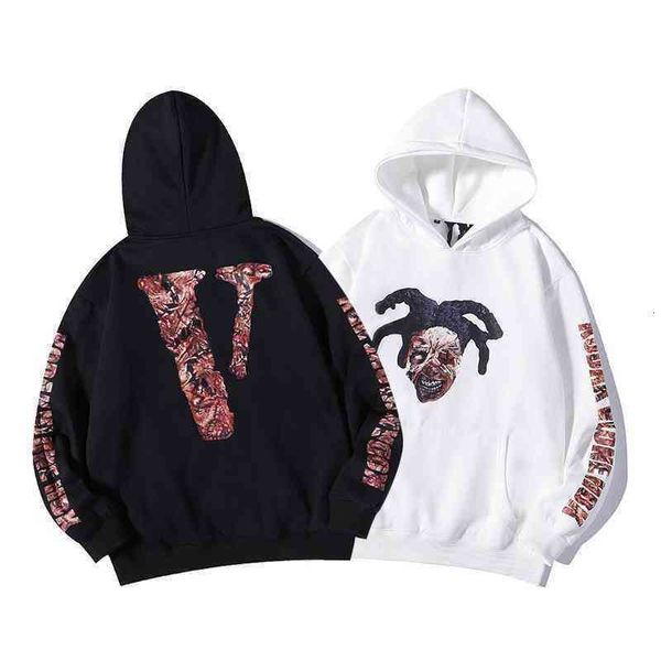 mao autumn and winter new vlones skull back large v print loose plush sweater for men and women, Black
mao autumn and winter new vlones skull back large v print loose plush sweater for men and women, Black