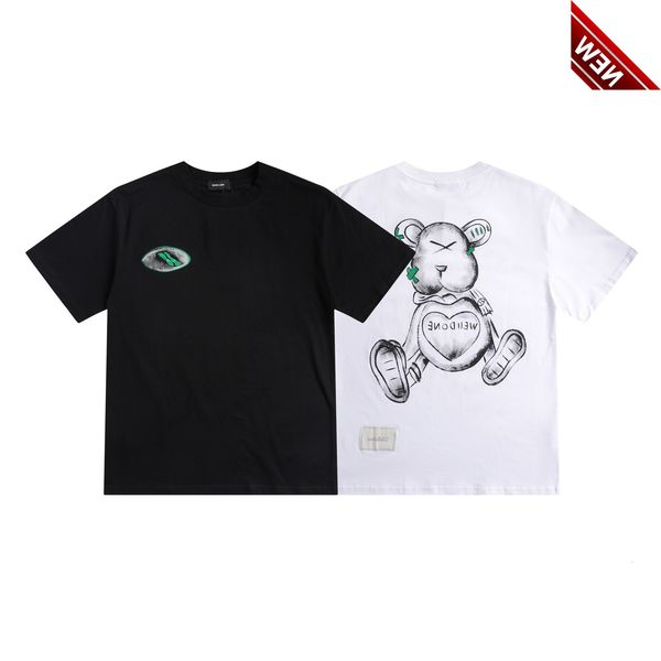 50% discount 2021 spring and summer new off cartoon graffiti bear print round neck short sleeve batch factory direct sale, White;black
50% discount 2021 spring and summer new off cartoon graffiti bear print round neck short sleeve batch factory direct sale, White;black