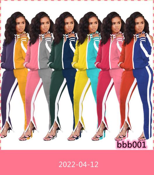 fall color patchwork 2 piece set tracksuit for pants women split shoulder zipper long sleeve jacket pants jogging suit, Gray
fall color patchwork 2 piece set tracksuit for pants women split shoulder zipper long sleeve jacket pants jogging suit, Gray