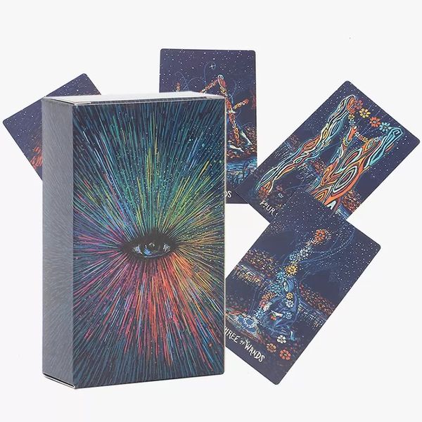 78pcs english version prism tarot games future fate indicator forecast katarot game kids cards toys trading puzzles games wholesale
78pcs english version prism tarot games future fate indicator forecast katarot game kids cards toys trading puzzles games wholesale