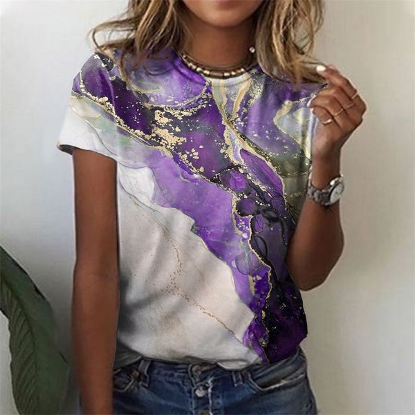 women's abstract painting t shirt graphic geometric print round neck basic green blue purple / 3d print 220425, White
women's abstract painting t shirt graphic geometric print round neck basic green blue purple / 3d print 220425, White