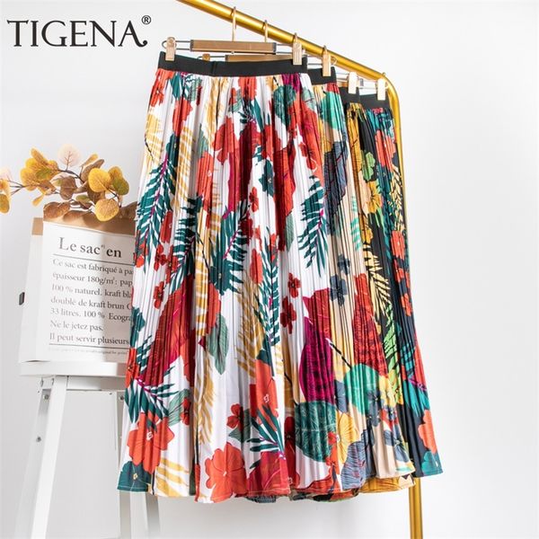 tigena colorful print maxi skirt women fashion 2020 summer holiday beautiful high waist pleated long skirt female t200712, Black
tigena colorful print maxi skirt women fashion 2020 summer holiday beautiful high waist pleated long skirt female t200712, Black