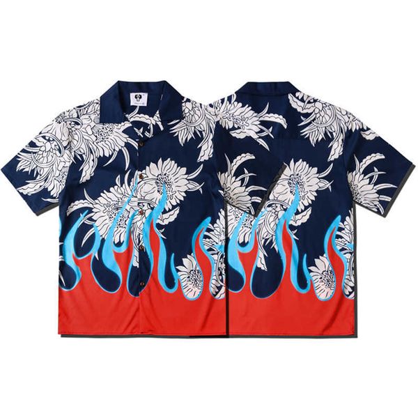 europe spring summer men women cool chinese style shirt fire east daisy marguerite short sleeve shirt casual hip hop designer tee, White;black
europe spring summer men women cool chinese style shirt fire east daisy marguerite short sleeve shirt casual hip hop designer tee, White;black