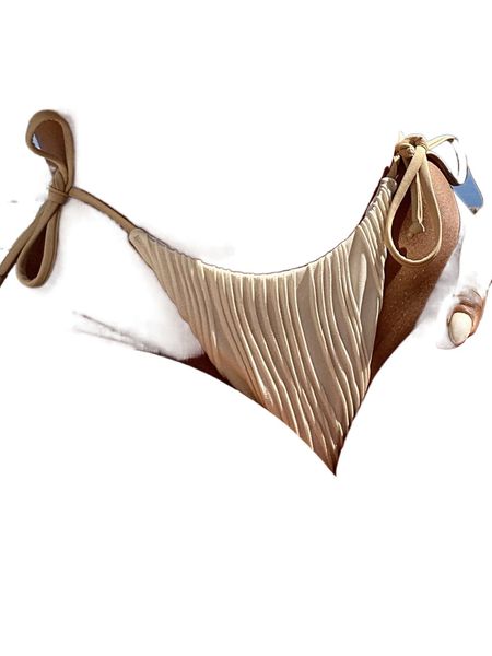 textured tie side bikini bottom m5sl#, White;black
textured tie side bikini bottom m5sl#, White;black