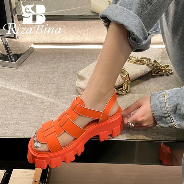 sandals rizabina size 33-41 leather women's platform thick heels casual ins shoes women outdoor summer female footwear, Black
sandals rizabina size 33-41 leather women's platform thick heels casual ins shoes women outdoor summer female footwear, Black