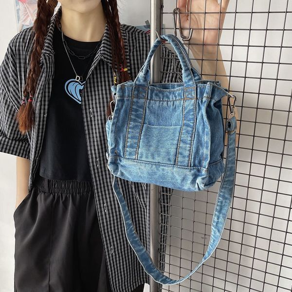 denim jeans bags cool girl totes 2022 fashion trend shoulder bag women luxury handbags women's y2k mini designer bag sac a main femme, Black;red
denim jeans bags cool girl totes 2022 fashion trend shoulder bag women luxury handbags women's y2k mini designer bag sac a main femme, Black;red