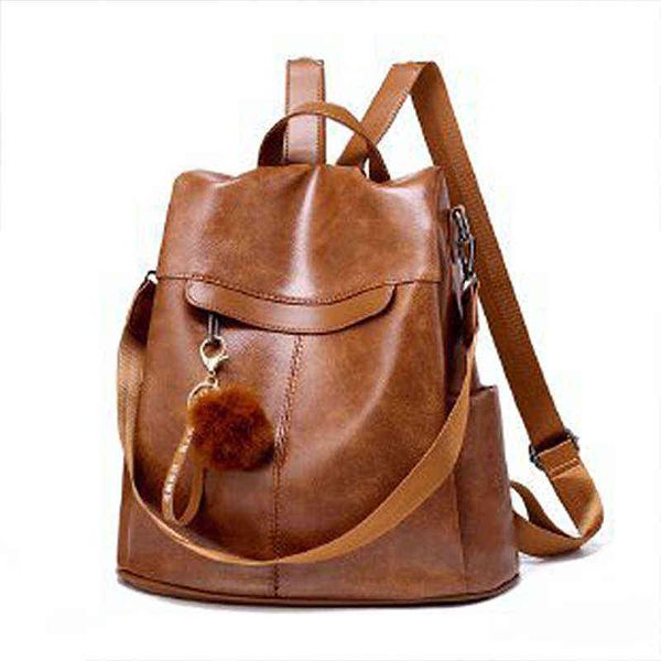 school bag vintage pu backpack inclined shoulder bag large capacity waterproof antitheft shoulders female retro travelling pack 220802
school bag vintage pu backpack inclined shoulder bag large capacity waterproof antitheft shoulders female retro travelling pack 220802