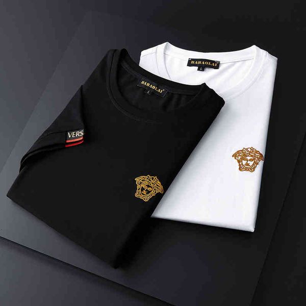 men's t-shirts summer mercerized cotton round neck short sleeve t-shirt men's thin pure short sleeve t-shirt large half hzoj, White;black
men's t-shirts summer mercerized cotton round neck short sleeve t-shirt men's thin pure short sleeve t-shirt large half hzoj, White;black