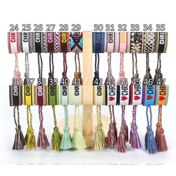 brand classic fashion embroidery bracelets luxury women men bangles friendship charm bracelet woven adjustable tassel vintage couple braided, Golden;silver
brand classic fashion embroidery bracelets luxury women men bangles friendship charm bracelet woven adjustable tassel vintage couple braided, Golden;silver