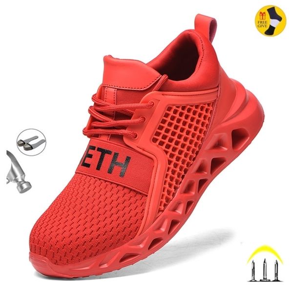 light woman safety shoes steel toe indestructible industrial flats working shoes anti slip restaurant male footwear for women 220809, Black
light woman safety shoes steel toe indestructible industrial flats working shoes anti slip restaurant male footwear for women 220809, Black