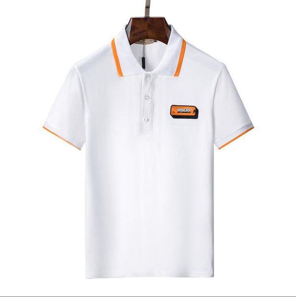 men's polos summer shirt brand clothing cotton short sleeve business casual striped designer breathable, White;black
men's polos summer shirt brand clothing cotton short sleeve business casual striped designer breathable, White;black