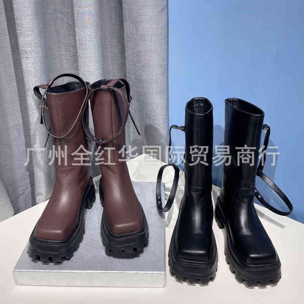 boots high end niche striped boots knee high female knight tube slim handsome short, Black
boots high end niche striped boots knee high female knight tube slim handsome short, Black