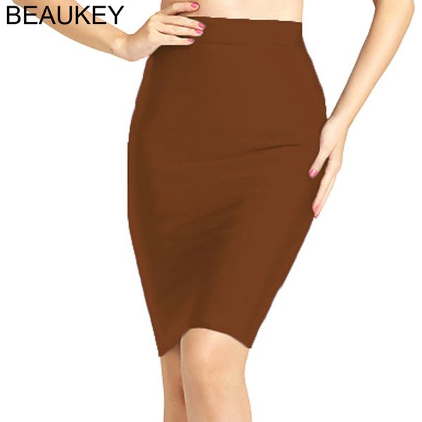 beaukey brown color office lady pencil bandage skirt plus size xl knee length skirt wholesale fashion knee length bodycon skirt 210414, Black
beaukey brown color office lady pencil bandage skirt plus size xl knee length skirt wholesale fashion knee length bodycon skirt 210414, Black