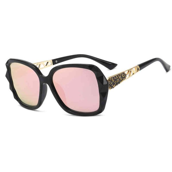 new polarized sunglass fashion diamond rimmed large frame women's trend outdoor anti uv vintage luxury brand design sunglasses uv400, White;black
new polarized sunglass fashion diamond rimmed large frame women's trend outdoor anti uv vintage luxury brand design sunglasses uv400, White;black