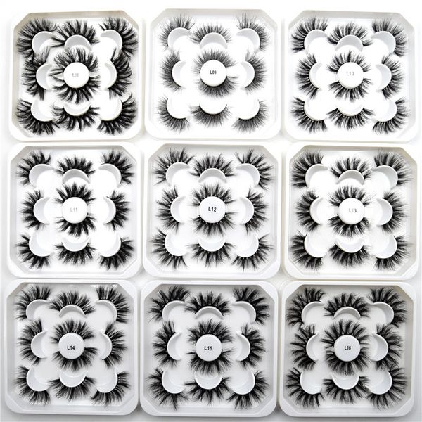 5 pairs fluffy faux mink eyelashes thick curl 3d false eyelash lashes full stripfake eye lash extension silk eyelashs
5 pairs fluffy faux mink eyelashes thick curl 3d false eyelash lashes full stripfake eye lash extension silk eyelashs