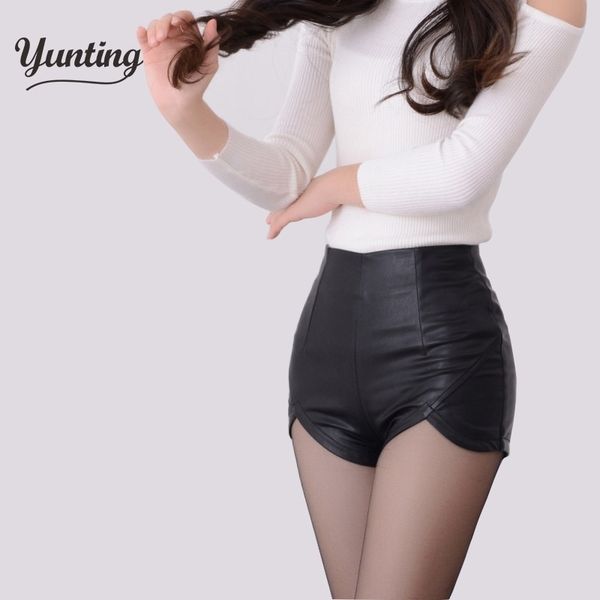 fashion high waist shorts vintage slim slit leather short black red pu womens shorts summer y200403, White;black
fashion high waist shorts vintage slim slit leather short black red pu womens shorts summer y200403, White;black