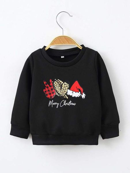 baby 1pc christmas print sweatshirt she, Black
baby 1pc christmas print sweatshirt she, Black