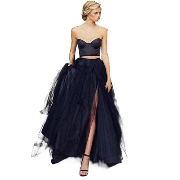 skirts black puffy long tulle skirt side splittulletutu women draped fashion female saia jupe faldas k1hw#
skirts black puffy long tulle skirt side splittulletutu women draped fashion female saia jupe faldas k1hw#
