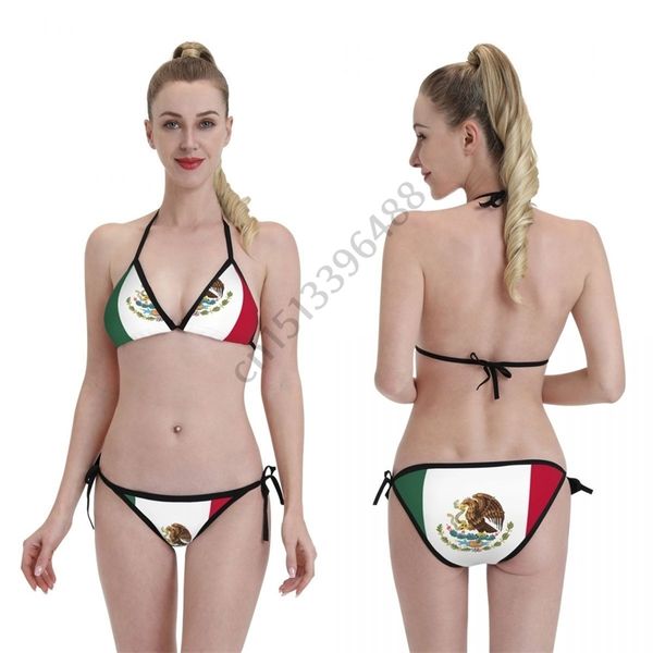 bendera meksiko bikini cetak 3d mujer pakaian renang wanita baju set mikro musim panas pantai 220613, White;black
bendera meksiko bikini cetak 3d mujer pakaian renang wanita baju set mikro musim panas pantai 220613, White;black