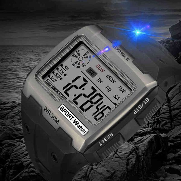 arrival watches mens big numbers men sport watch digital multifunction alarm chrono 5atm waterproof back light square, Slivery;brown
arrival watches mens big numbers men sport watch digital multifunction alarm chrono 5atm waterproof back light square, Slivery;brown