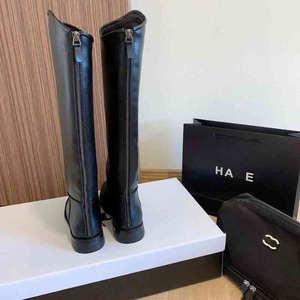 boots little fragrant wind knight boots women thick bottom thin inclined mouth long below knee high barrel, Black
boots little fragrant wind knight boots women thick bottom thin inclined mouth long below knee high barrel, Black