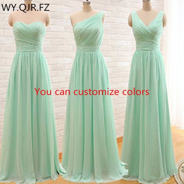 qnzl95#custom colors long bridesmaid dresses mint green chiffon wedding party dress party gown wholesale womens clothing y200109, White;black
qnzl95#custom colors long bridesmaid dresses mint green chiffon wedding party dress party gown wholesale womens clothing y200109, White;black