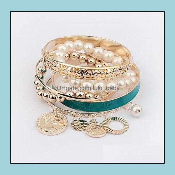 charm bracelets pearl charms for women coins element statement mtilayer bangle drop deliver baby dhche, Golden;silver
charm bracelets pearl charms for women coins element statement mtilayer bangle drop deliver baby dhche, Golden;silver