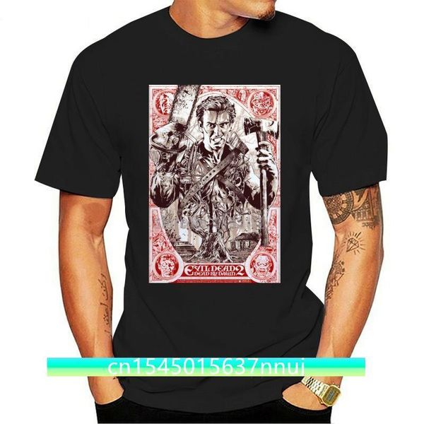 evil dead 2 v19 t shirt white movie poster horror all sizes s5xl 220702, White;black
evil dead 2 v19 t shirt white movie poster horror all sizes s5xl 220702, White;black